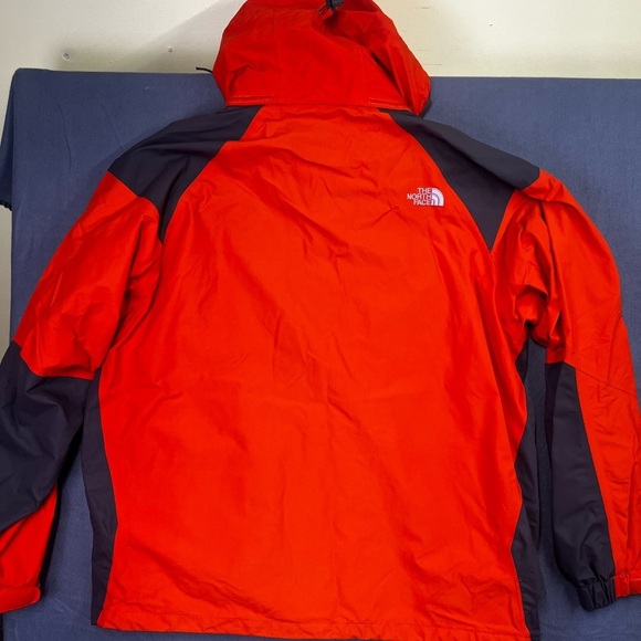 The North Face XL Orange and Gray Gore-Tex Waterproof Rain Jacket - Picture 5 of 6